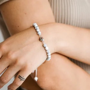 Karoliukų apyrankė „Perlas”